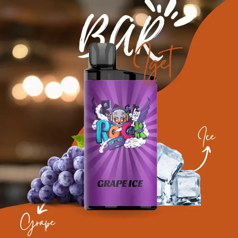 Grape Ice IGET Bar 3500 Puffs